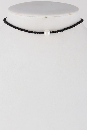 Daily Necklace with Pear Detail 6KAF4